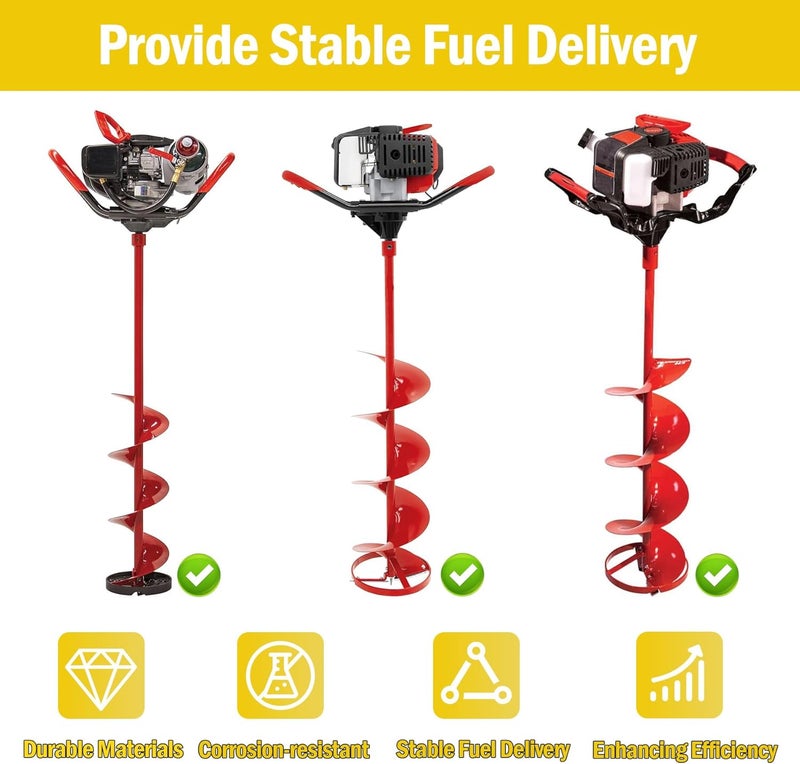 superbobi 3004117 Fuel Line Kit Replacement for Eskimo Ardisam S33 11956 15049 19677 M43Q8 M43Q10 S33Q8 Z51Q8 Z51Q10 Ice Auger Part Engine Fuel Lines, Grommet and Fuel Filter - Image 5